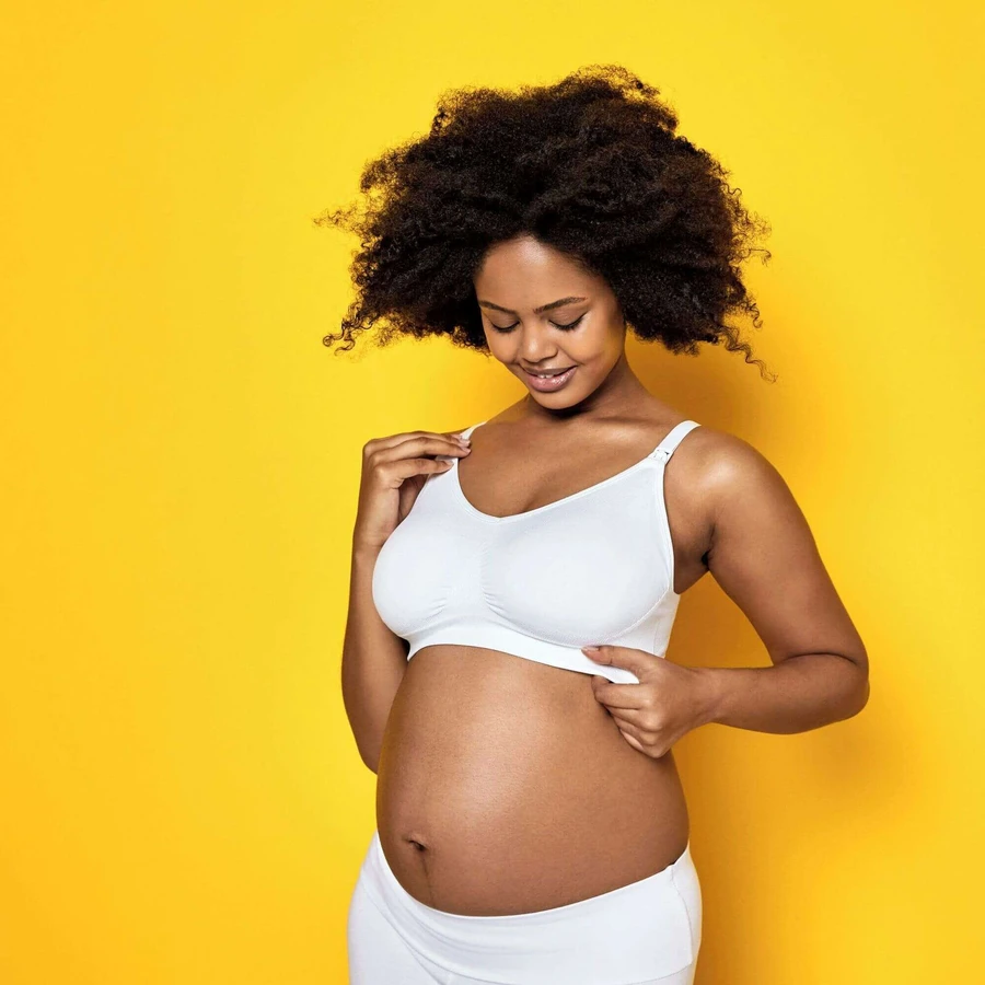 Бюстгальтер для вагітних та годування Medela Ultra Keep Cool, білий L: ціни та характеристики