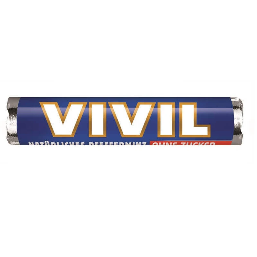 Конфеты Vivil Classic Rolls Natural Mint, без сахара, 28 г: цены и характеристики