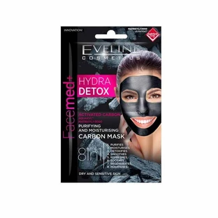 Маска для лица Facemed Hydra Detox 8 в 1, 2 x 5 мл, Eveline Cosmetics