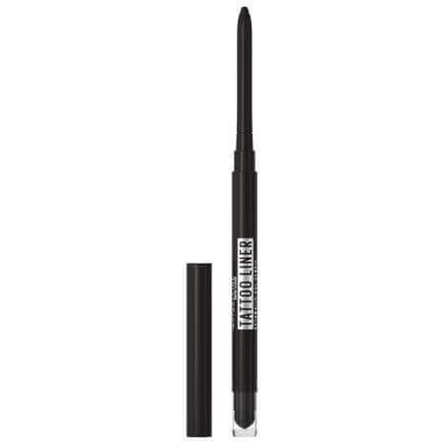 Автоматическая механическая подводка для глаз Tattoo Liner, Pitch Black, Maybelline: цены и характеристики