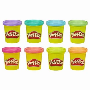 Play Doh Набор игрового теста Play Doh, 8 цветных наполнителей