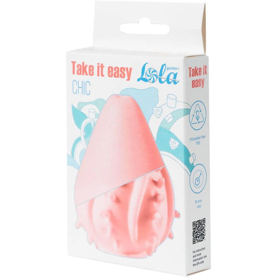 Мастурбатор Lola Games Take it Easy Шикарний персиковий: ціни та характеристики
