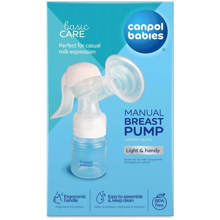 Молокоотсос Canpol babies Basic для грудного молока: цены и характеристики