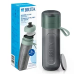 Brita Active, бутылка с фильтром 0,6 л, зеленая + фильтр MicroDisc, 2 шт.: цены и характеристики
