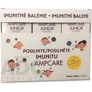 AMPCARE JUNIOR CLASSIC ІМУНІТЕТ ПАКЕТ 3×150 мл, сироп