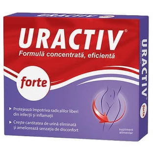 Урактив форте, 20 капсул, Fiterman Pharma