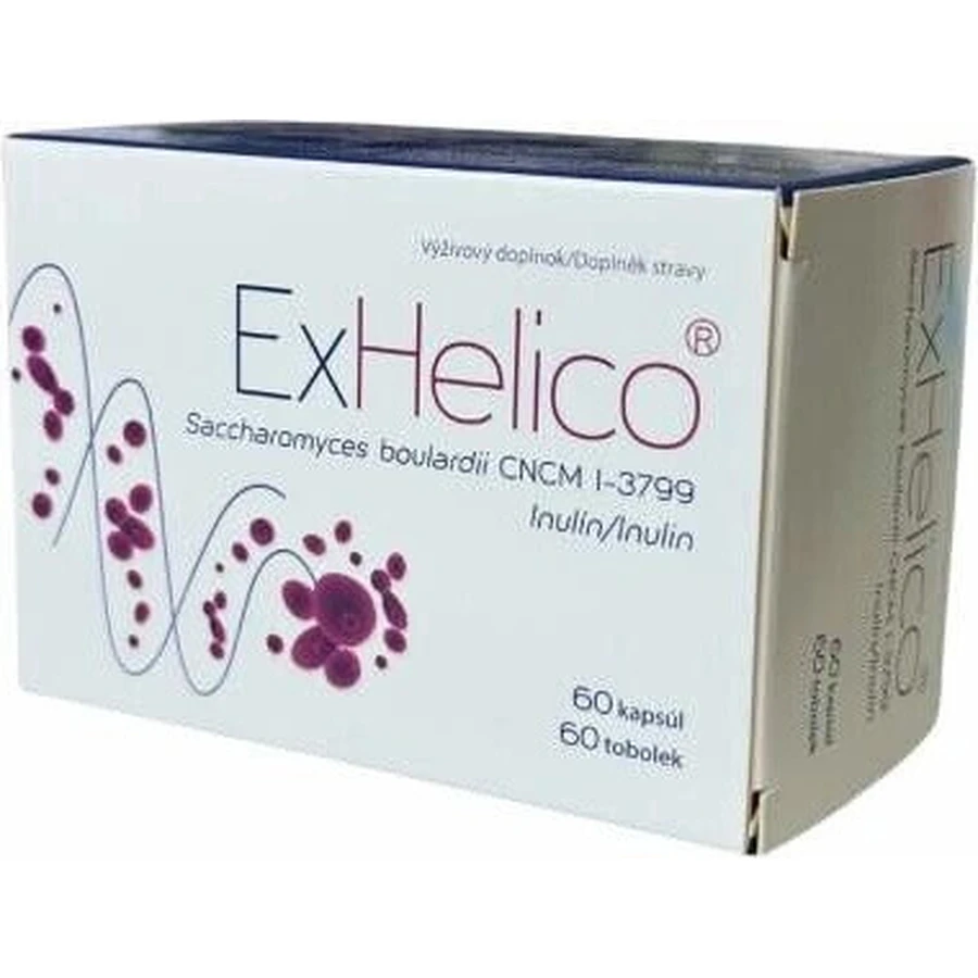 ExHelico 1×60 cps, пищевая добавка: цены и характеристики