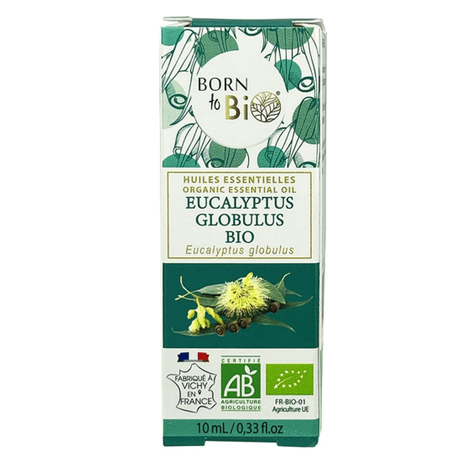 Эфирное масло эвкалипта Globus Organic, 10 мл, Born to Bio: цены и характеристики