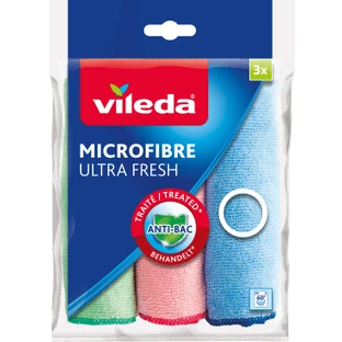 Серветки з мікрофібри Vileda Ultrafresh, 3 шт.