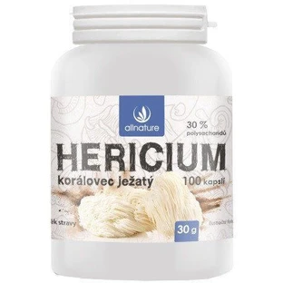 Allnature Hericium Кораловий їжачок 100 капсул