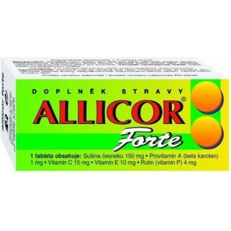 NATURVITA ALLICOR FORTE 1×60 tbl, часниковий сік: ціни та характеристики
