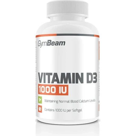 Gymbeam витамин d3 1000 iu без вкуса 60cps 1×60 капсул без вкуса: цены и характеристики