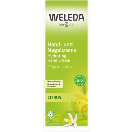 Weleda Цитрусовый крем для рук и ногтей 50 мл: цены и характеристики