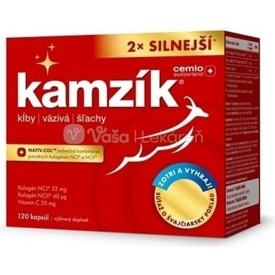 Cemio Kamzík 1×120 cps, харчова добавка: ціни та характеристики