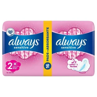 Абсорбент Always Sensitive Duo Duo Pack Ultra Super Plus, 16 штук, P&G