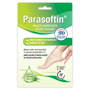 Зволожуюча маска для ніг Parasoftin, 1 пара, Здровіт