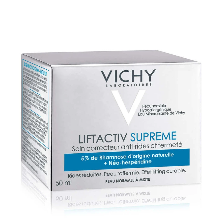 Vichy Liftactiv Supreme Крем проти зморшок і зміцнення для нормальної та комбінованої шкіри, 50 мл: ціни та характеристики