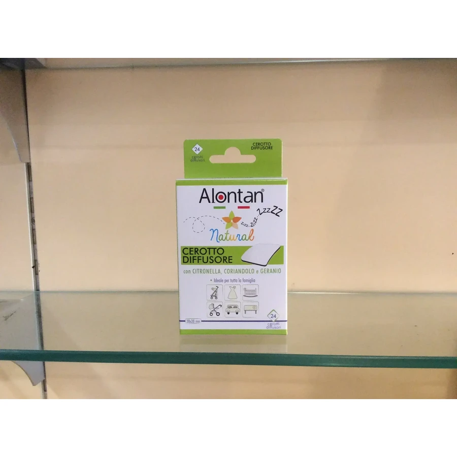 Пластирі проти лишаю Alontan Natural, 24 шт, Pietrasanta Pharma: ціни та характеристики
