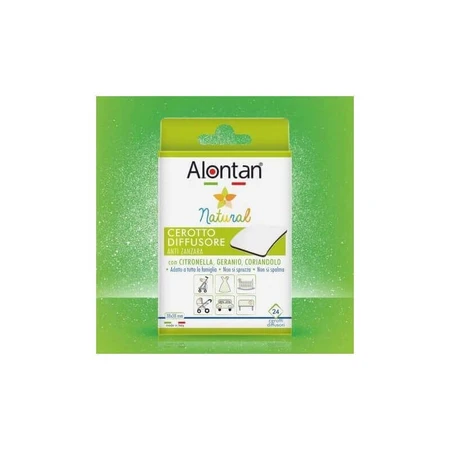Пластирі проти лишаю Alontan Natural, 24 шт, Pietrasanta Pharma: ціни та характеристики