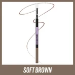 Олівець для брів Maybelline New York Brow Ultra Slim Brow Pencil 02 Soft Brown 4 г: ціни та характеристики