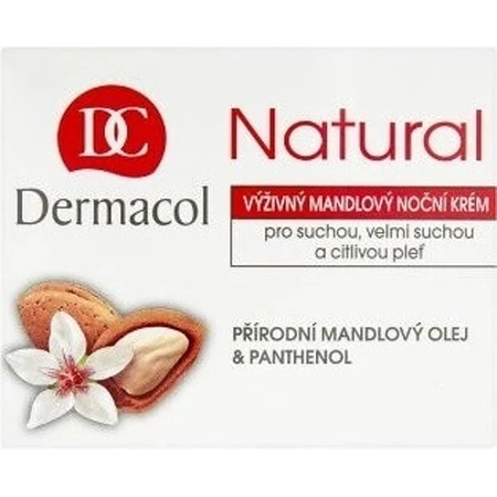 DERMACOL NATURAL Мигдальний нічний крем 1×50 мл, нічний крем: ціни та характеристики