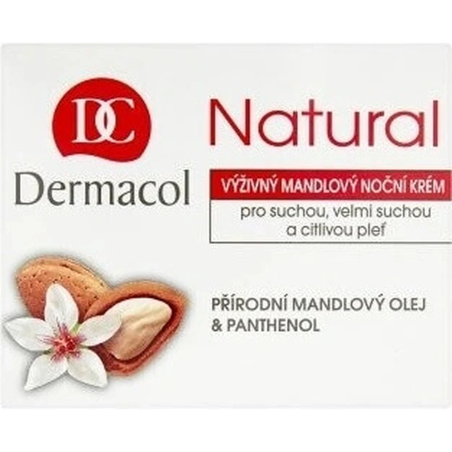 DERMACOL NATURAL Мигдальний нічний крем 1×50 мл, нічний крем: ціни та характеристики