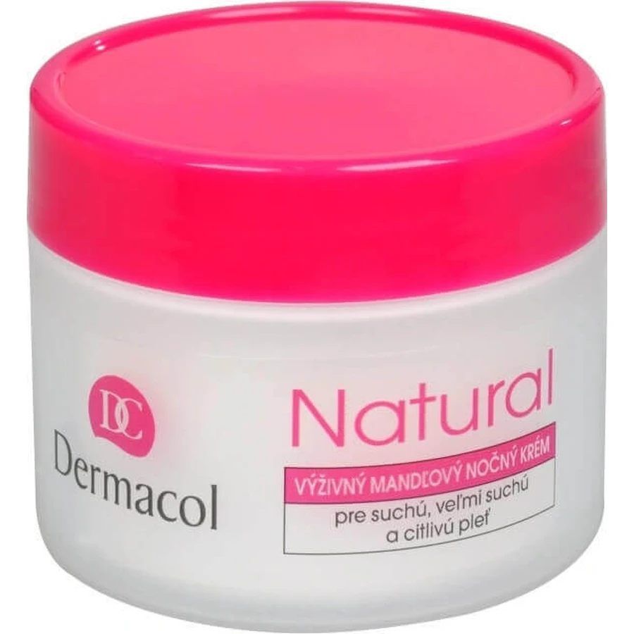 DERMACOL NATURAL Мигдальний нічний крем 1×50 мл, нічний крем: ціни та характеристики
