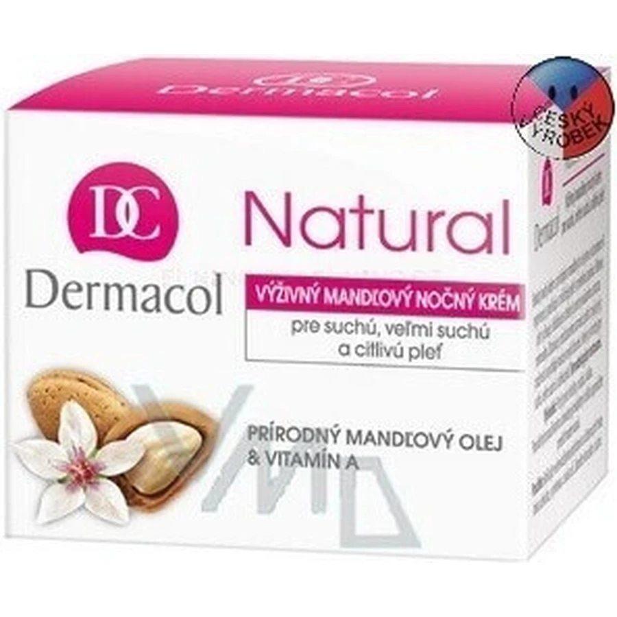 DERMACOL NATURAL Мигдальний нічний крем 1×50 мл, нічний крем: ціни та характеристики