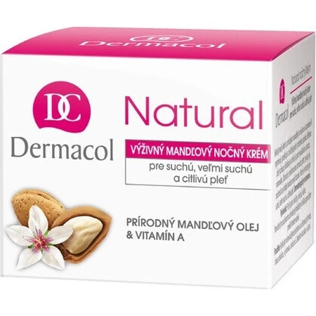 DERMACOL NATURAL Мигдальний нічний крем 1×50 мл, нічний крем: ціни та характеристики