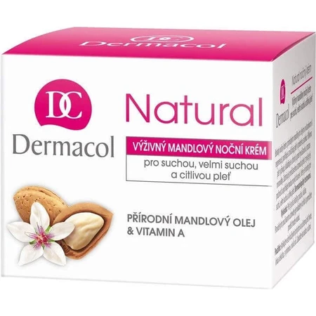 DERMACOL NATURAL Мигдальний нічний крем 1×50 мл, нічний крем: ціни та характеристики