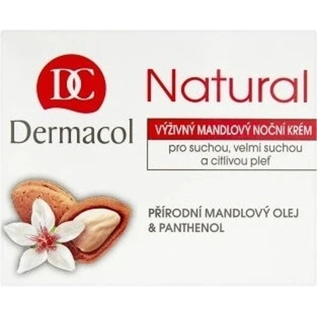 DERMACOL NATURAL Мигдальний нічний крем 1×50 мл, нічний крем: ціни та характеристики