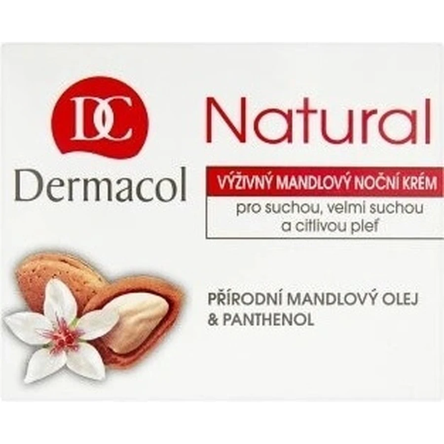 DERMACOL NATURAL Мигдальний нічний крем 1×50 мл, нічний крем: ціни та характеристики