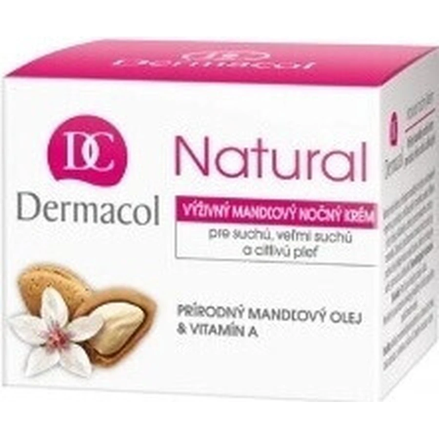 DERMACOL NATURAL Мигдальний нічний крем 1×50 мл, нічний крем: ціни та характеристики