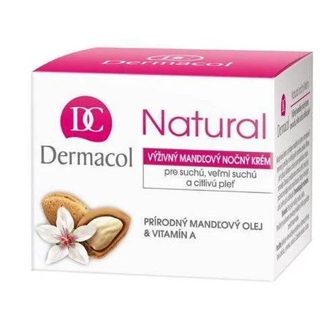 DERMACOL NATURAL Мигдальний нічний крем 1×50 мл, нічний крем: ціни та характеристики