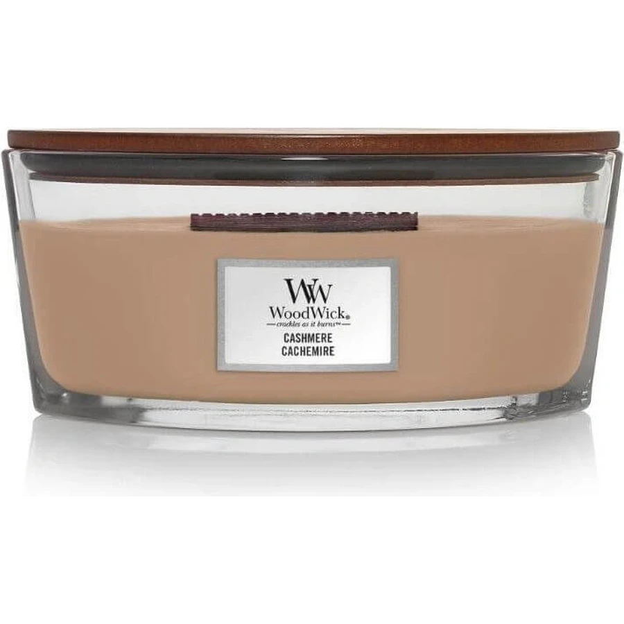 Ароматична свічка WoodWick Boat свічка Evergreen Cashmere 1×453,6 г: ціни та характеристики