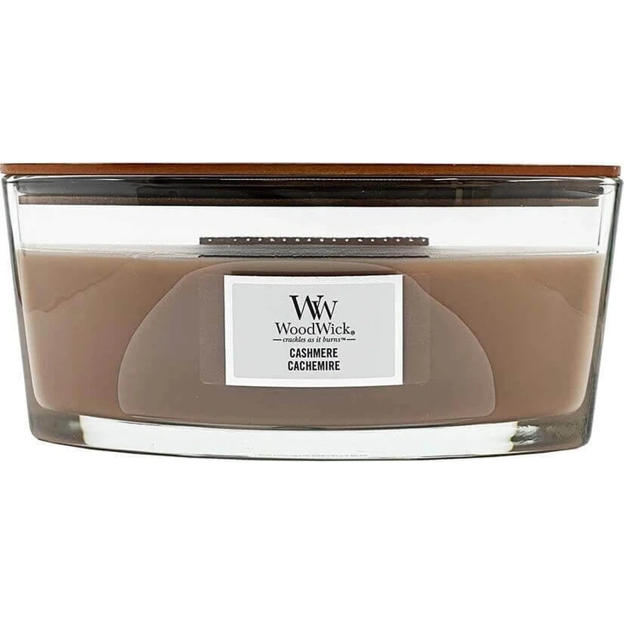 Ароматична свічка WoodWick Boat свічка Evergreen Cashmere 1×453,6 г: ціни та характеристики