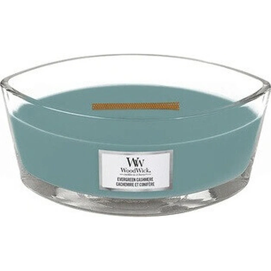 Ароматична свічка WoodWick Boat свічка Evergreen Cashmere 1×453,6 г: ціни та характеристики