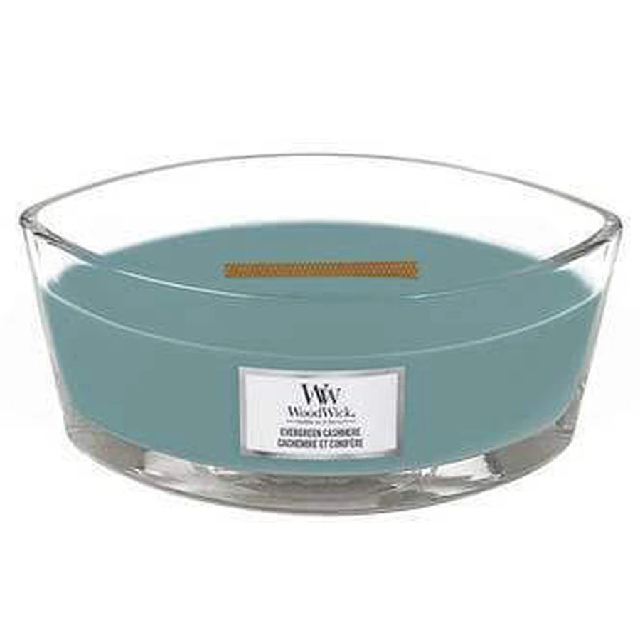 Ароматична свічка WoodWick Boat свічка Evergreen Cashmere 1×453,6 г: ціни та характеристики