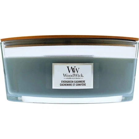 Ароматична свічка WoodWick Boat свічка Evergreen Cashmere 1×453,6 г: ціни та характеристики