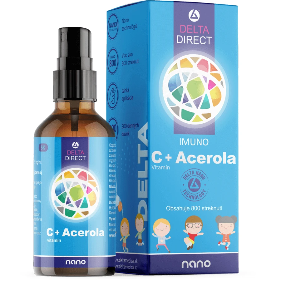 Delta Colostrum kids Витамин С+Ацерола Спрей для какашек 100 мл: цены и характеристики
