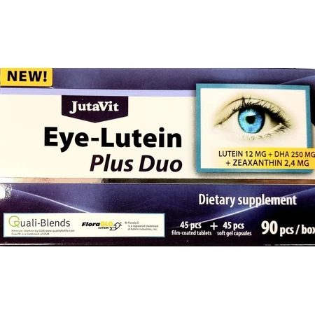 JutaVit Lutein Complex Plus Duo cps 45 шт + tbl 45 шт, набір 1х1: ціни та характеристики