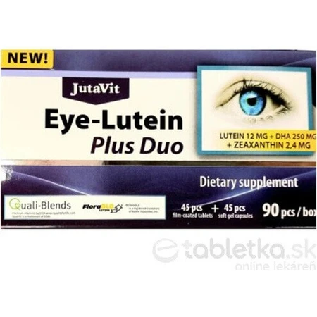 JutaVit Lutein Complex Plus Duo cps 45 шт + tbl 45 шт, набір 1х1: ціни та характеристики