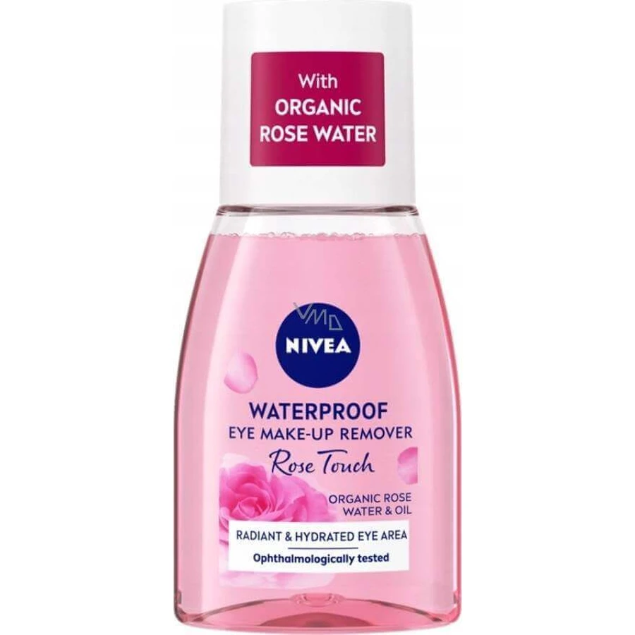 Nivea RoseTouch Two-Facture Remover для зняття макіяжу з очей 1×50 мл, двофазна рідина для зняття макіяжу з очей: ціни та характеристики