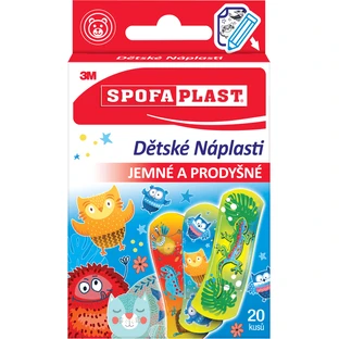 Спофапласт 3М пластыри для детей микс 20 шт
