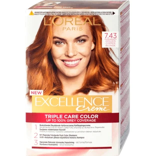 Фарба для волосся Loreal Paris Excellence Cool Creme 7.43 