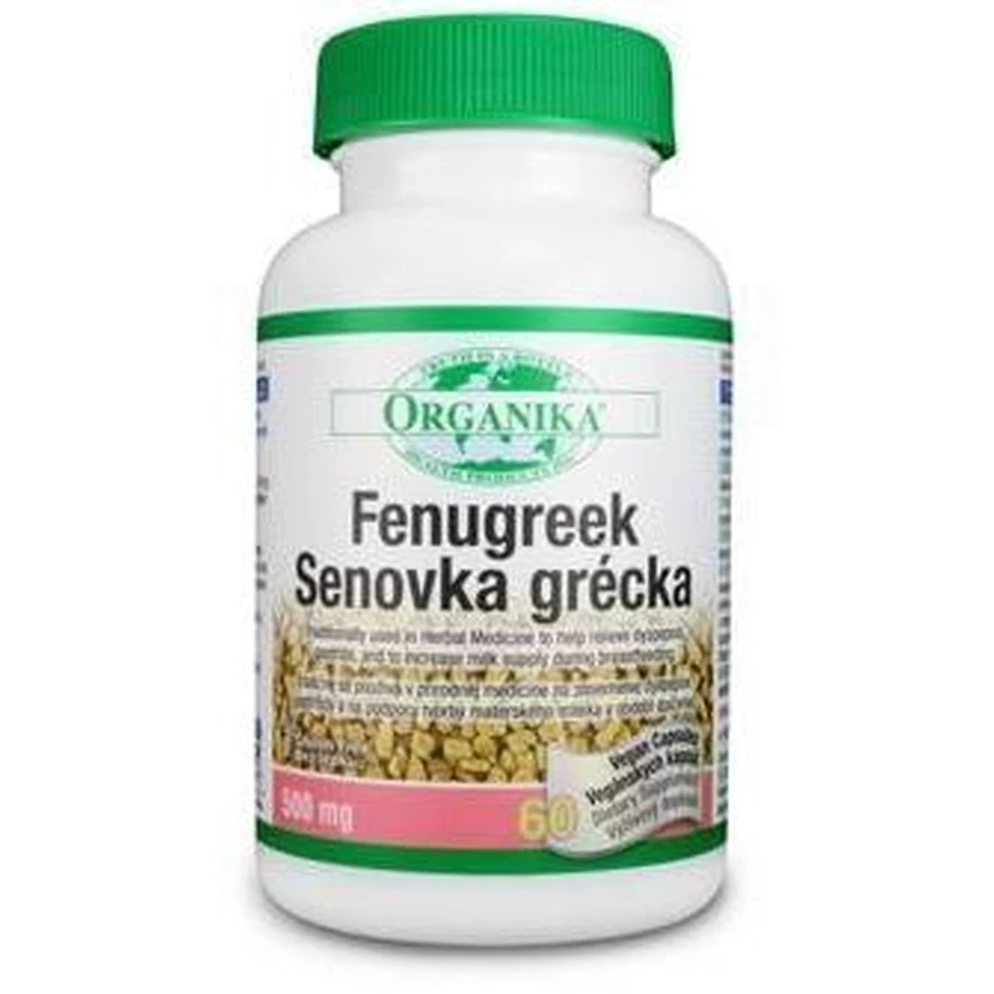 Пажитник Organika 60 капсул: цены и характеристики