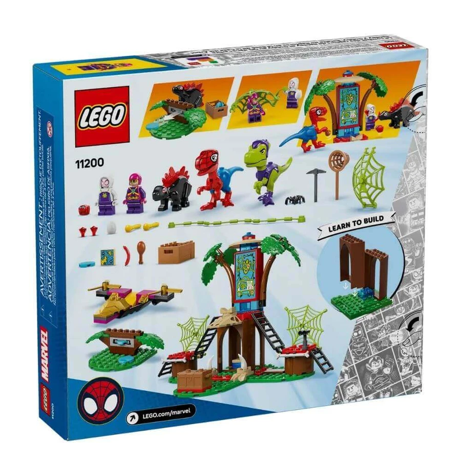 Разборки динозавров Спайди и Гобби в домике на дереве Marvel, 4 года+, 11200, Lego: цены и характеристики