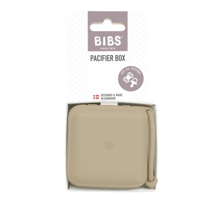 Соска-пустушка Bibs, тримач для пустушки, ванільна, 1 шт.: ціни та характеристики