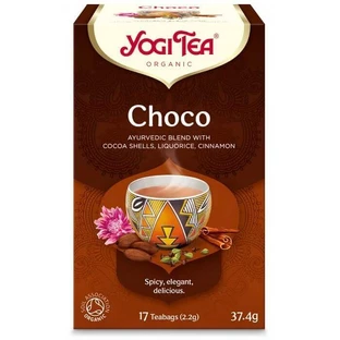 Фіточай Yogi Tea Choco органічний, фільтр-пакет 2.2 г, 17 шт.