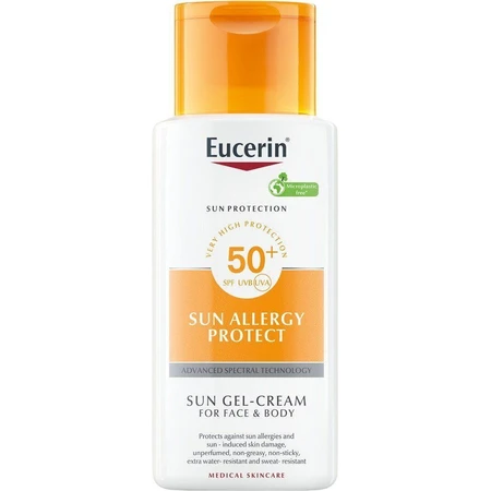 Eucerin Сонцезахисний гель для захисту від алергії на сонце 150 мл: ціни та характеристики